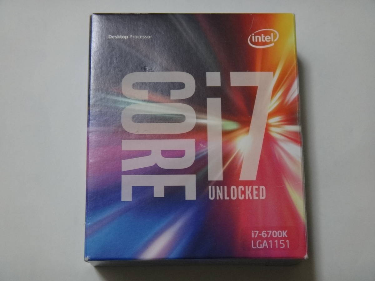 CORE i7 6700K BOX品_画像1