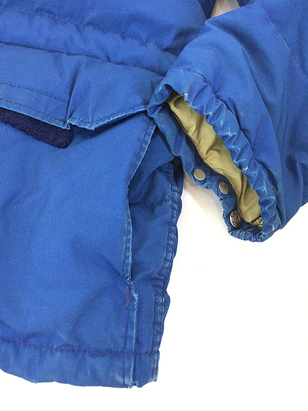 古着 80s USA製 TNF The North Face 茶タグ コットンクロス ダウン ジャケット XL 古着_画像5