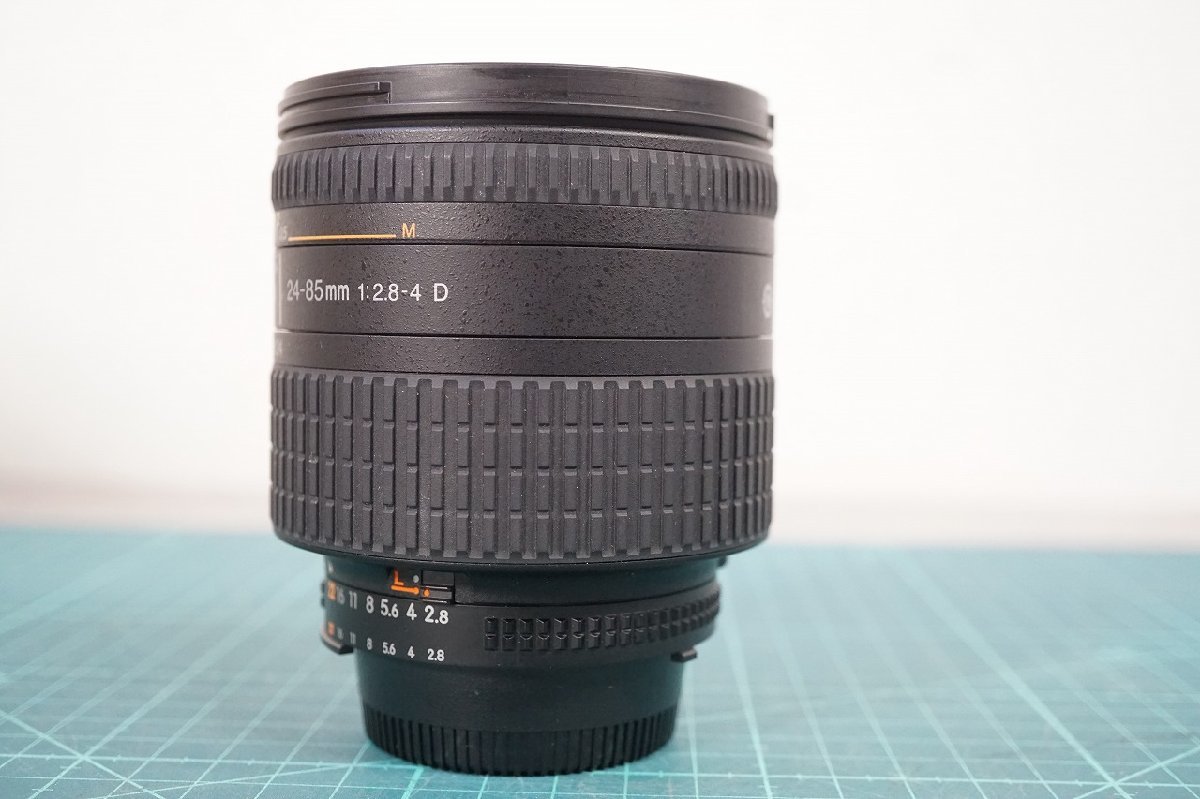 [NZ] [L3080160] Nikon ニコン AF NIKKOR 24-85mm 1:2.8-4D カメラレンズ HAKUBA MC UV 72mm、NIKON HB-25、取扱説明書、元箱等付き_画像4