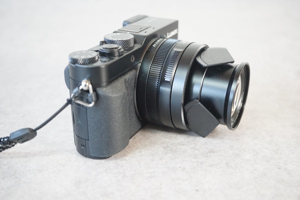 [QS][L3082560] Panasonic パナソニック DMC-LX100 LUMIX ルミックス コンパクトデジタルカメラ DMW-LFAC1 レンズ 取扱説明書/元箱 等付属_画像5