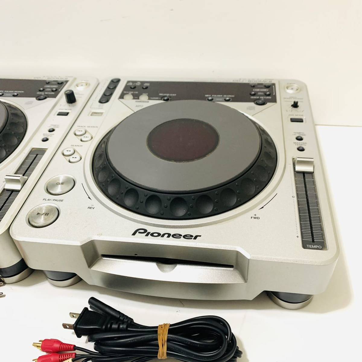 6103 Pioneer CDJ-800 MK2 CDプレーヤー パイオニア 2台セット 送料無料　匿名配送_画像2