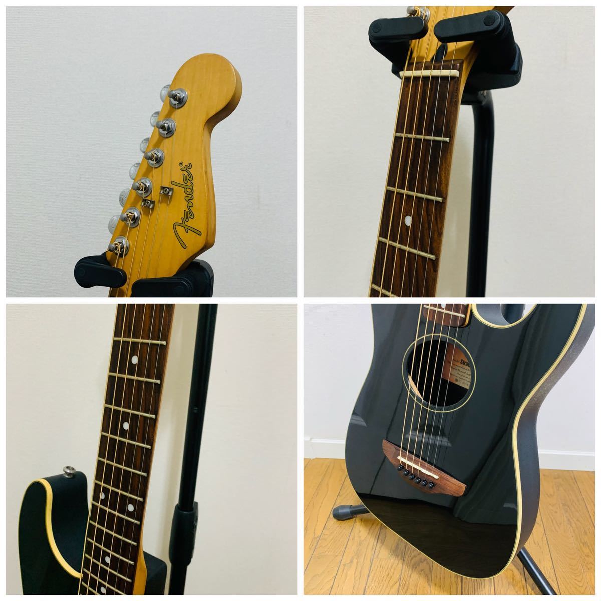 6126 Fender strataacoustic フェンダー　ギター　エレアコ　送料無料　匿名配送_画像4