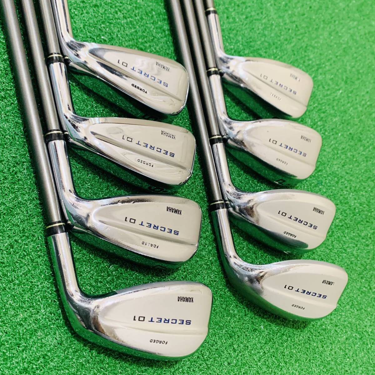 6145 YAMAHA SECRET 01 ヤマハ メンズ 右利き アイアン8本セット 6145 YAMAHA SECRET 01 ヤマハ メンズ 右利き アイアン8本セット