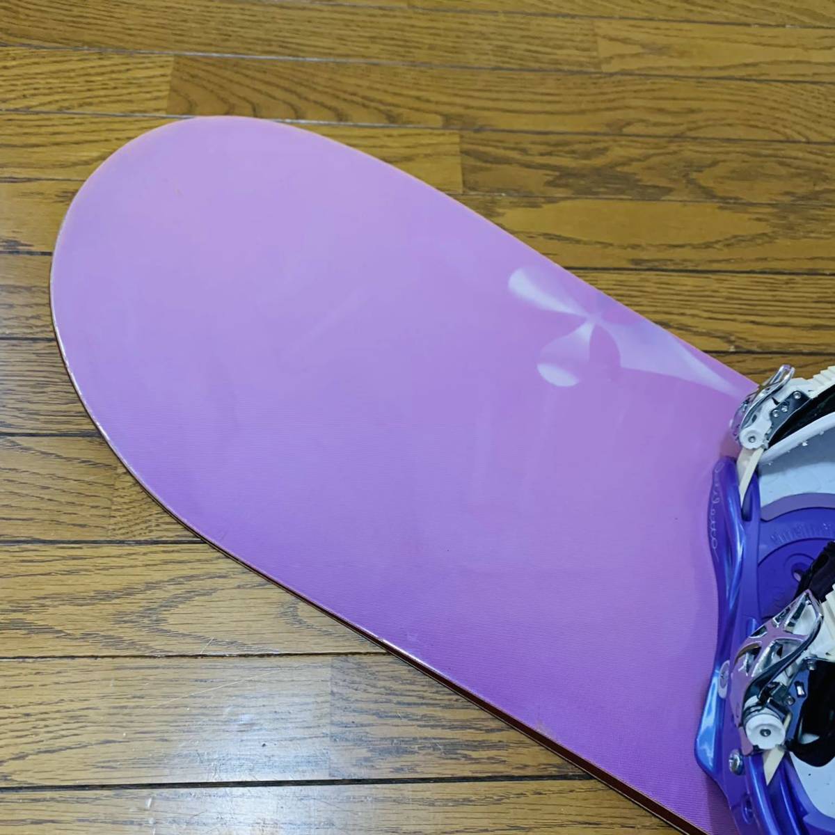 6162 BURTON レディース　2点セット　140cm Mサイズ　送料無料　バートン　ビンディング　ボード　板　スノーボード　スノボ　バイン