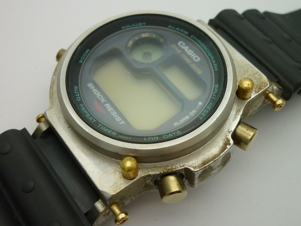 1000円スタート 腕時計 モジュール CASIO カシオ G-SHOCK 1084 DW-6300 FROGMAN フロッグマン クオーツ デジタル アラームクロノ TNN J701_画像7