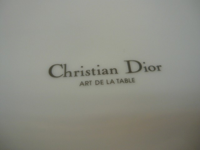 1000円スタート プレート 6点 Christian Dior クリスチャン ディオール パーティーセット 2GP1002 すずらん柄 箱付 皿 食器 THO K10001_画像4
