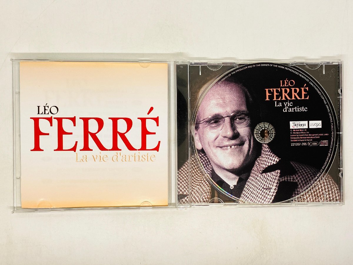 即決CD Leo Ferre / La vie d'artiste / 221287-205 N01_画像3