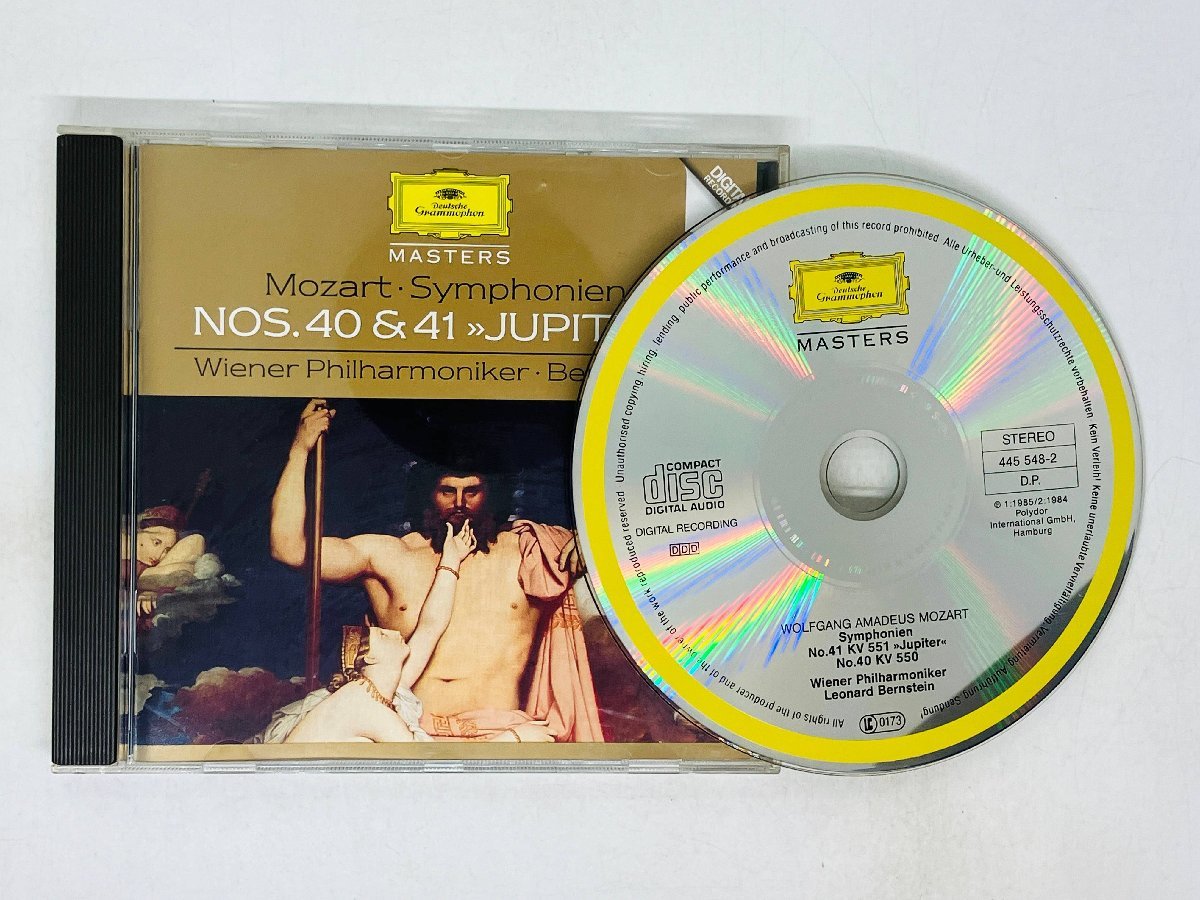 即決CD 蒸着仕様 MOZART モーツァルト / SYMPHONIEN NR.40&41 JUPITER WIENER PHILHARMONIKER / BERNSTEIN Z56_画像1