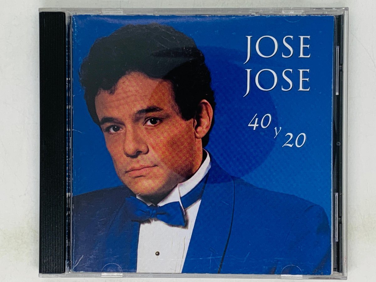 即決CD JOSE 40 Y 20 / メキシコ MEXICO スペイン語ポップ ホセ ホセ 3442-2-RL Z53_画像1
