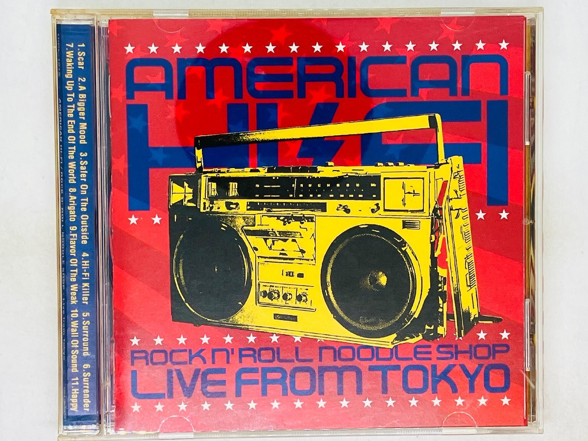 即決CD American Hi-Fi / Rock N' Roll Noodle Shop - Live From Tokyo / アメリカン・ハイファイ UICL-1015 X15_画像1
