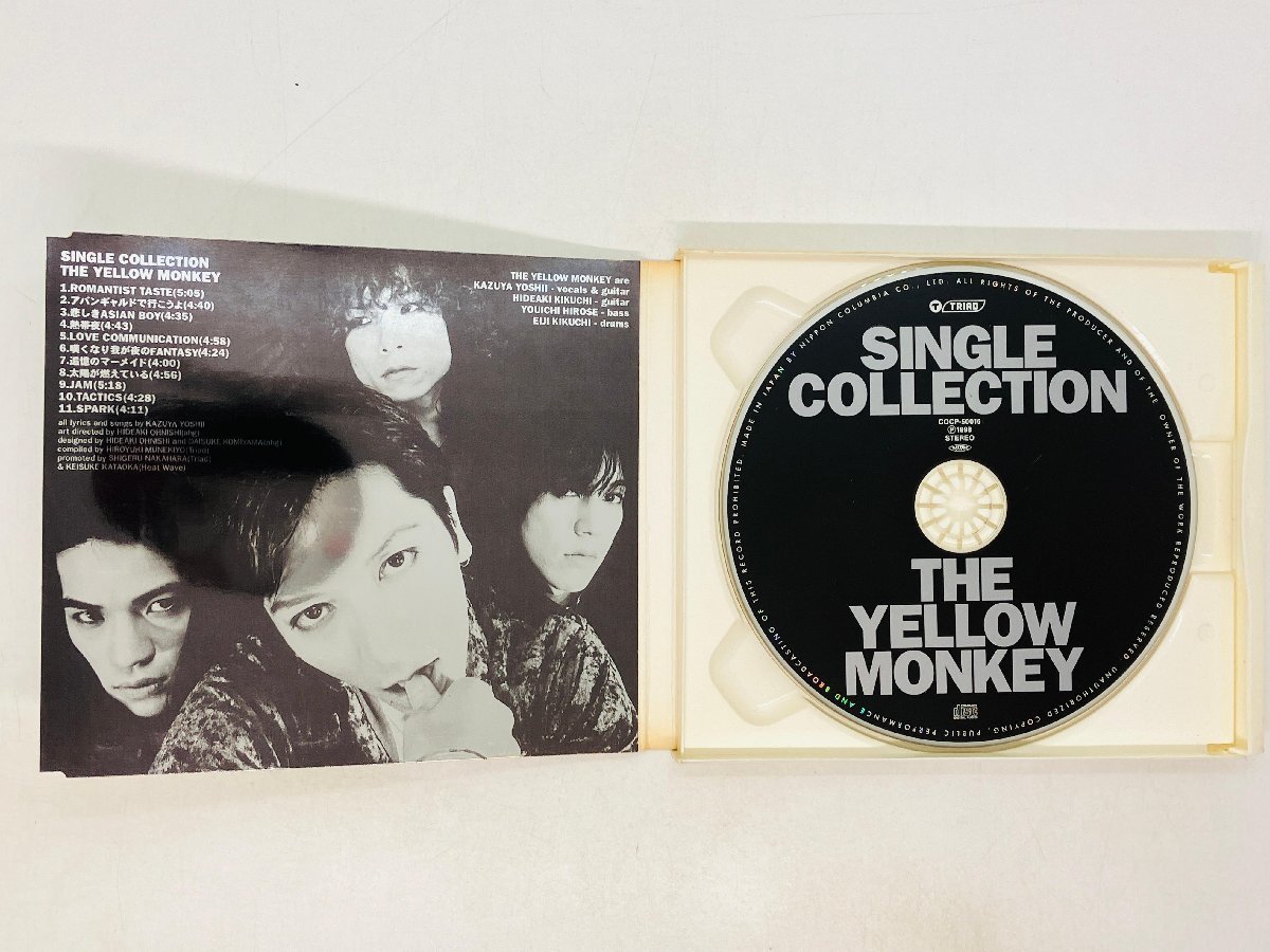 即決CD THE YELLOW MONKEY ザ・イエロー・モンキー / SINGLE COLLECTION シングル・コレクション / Z48_画像3