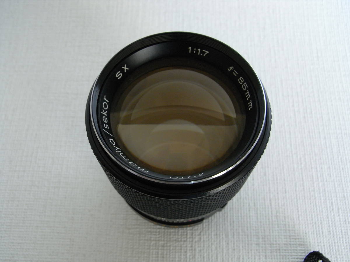 希少な逸品 AUTO Mamiya Sekor SX 85mm F1.7 （M42マウント）Lens_画像5