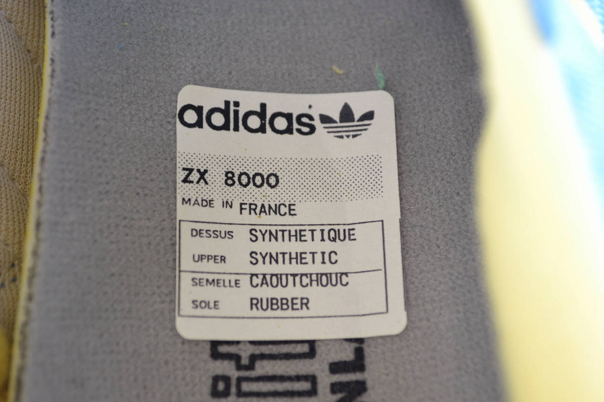 Yahoo!オークション - ADIDAS 1989年製 【フランス製】 ZX 8000 Yahoo!オークション - ADIDAS 1989年製 【フランス製】 ZX 8000
