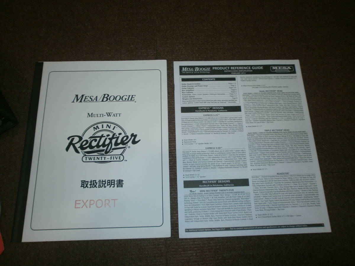 MESA/Boogie メサブギー Mini Rectifier ミニレクチファイア―・ヘッド_画像8