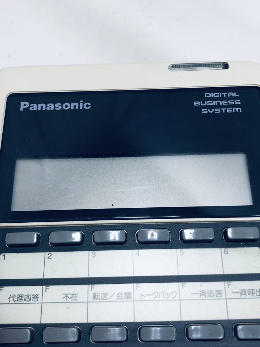 【Panasonic ビジネスホン】VB-3211D パナソニック 6外線表示付電話機 デジタル ビジネス システム 多機能電話機_画像2