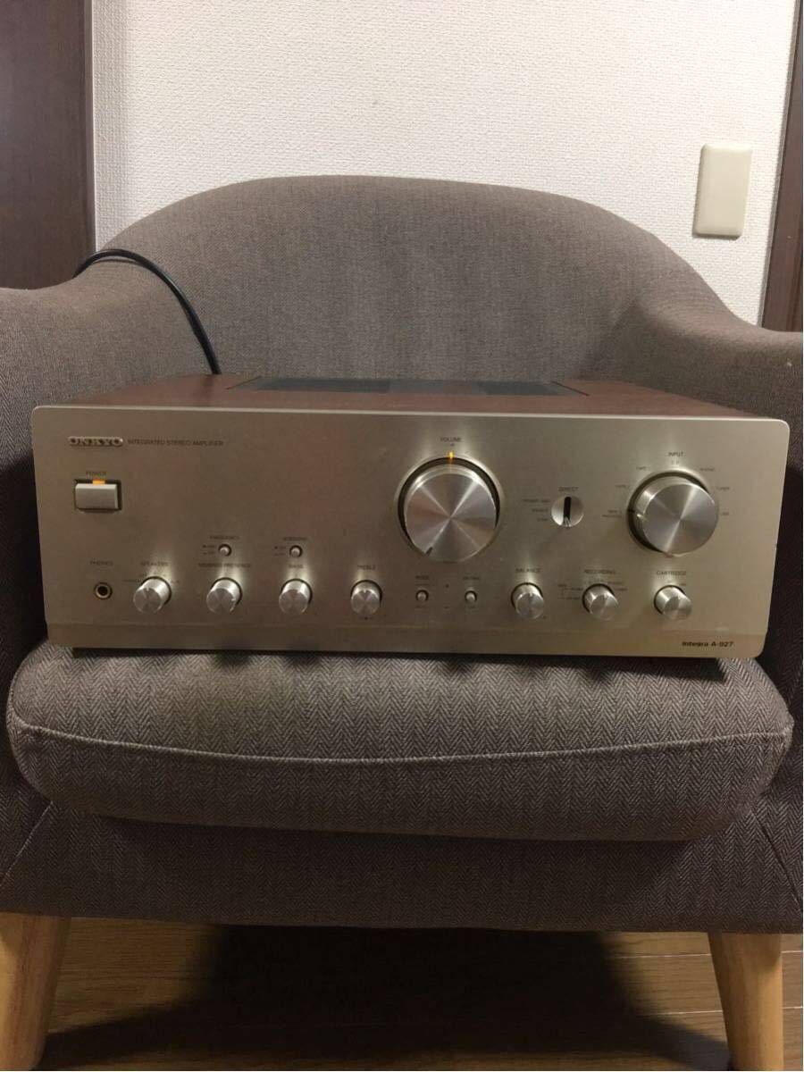     原文:ONKYO オンキョー プリメインアンプ integra A-927