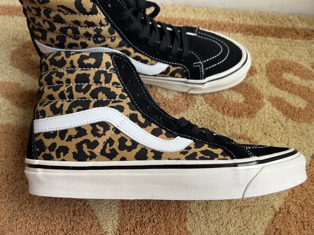 バンズ SK8-HI 38 DX レオパード 27.5cm アナハイム ファクトリー コレクション_画像4