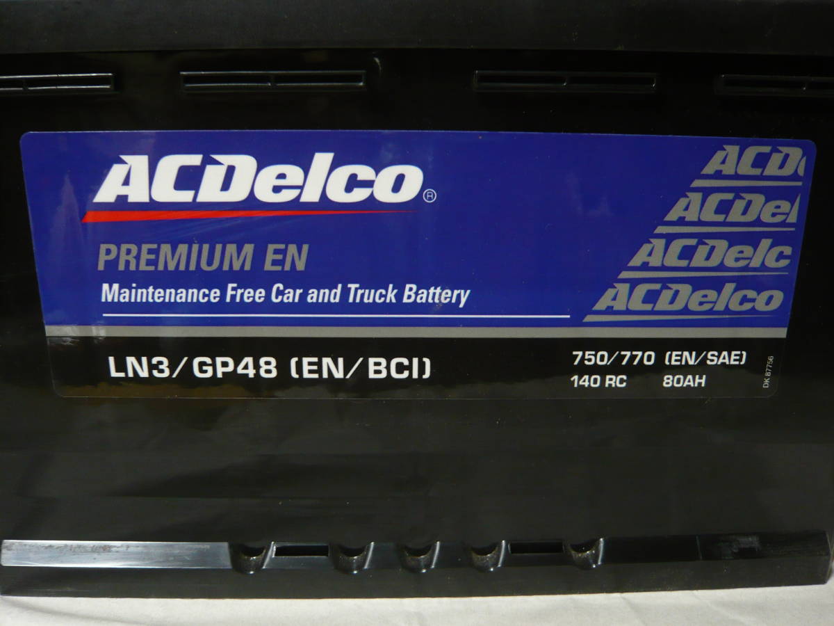 ACDelco [ エーシーデルコ ] 輸入車バッテリー [ Premium EN ] LN3 中古品_画像2