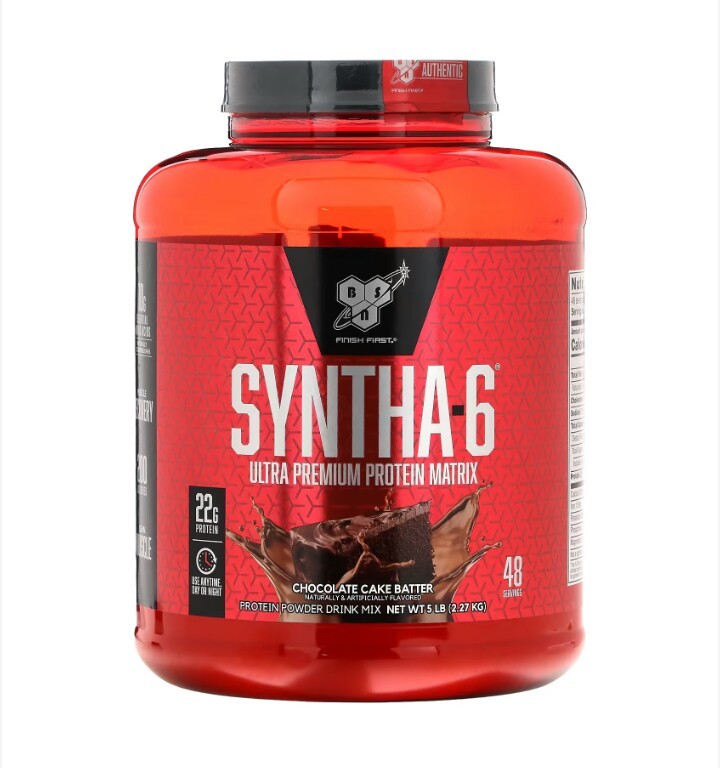 #BSN whey protein SYNTHA-6 ULTRA PREMIUM PROTEIN MATRIX CHOCOLATE CAKE BATTER 5LB(2.27kg)#