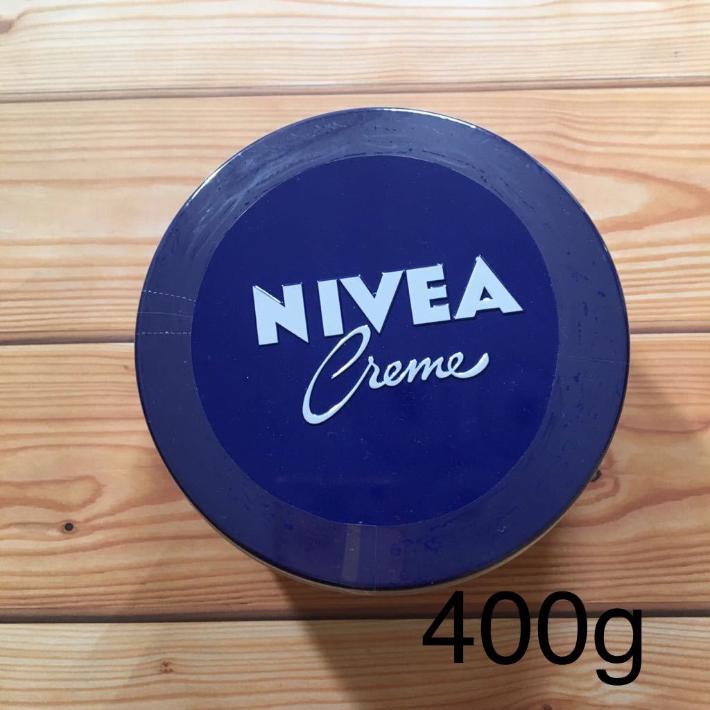 ニベアクリーム　青缶　特大缶　ドイツ製　400g NIVEA _画像1