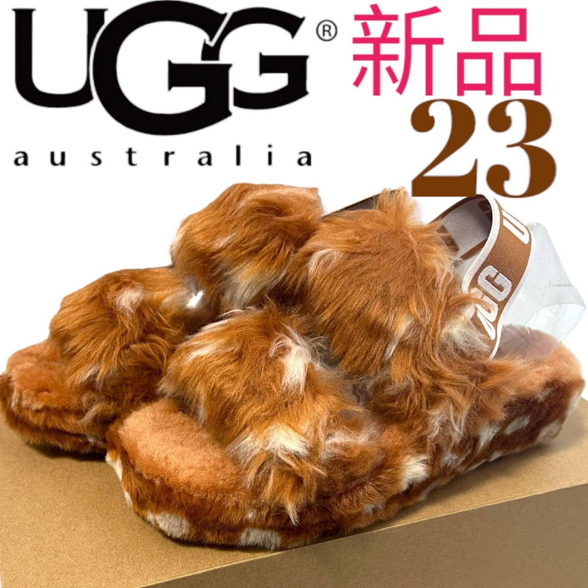 新品 アグ UGG オンイヤースポット サンダル 23cm｜Yahoo!フリマ（旧