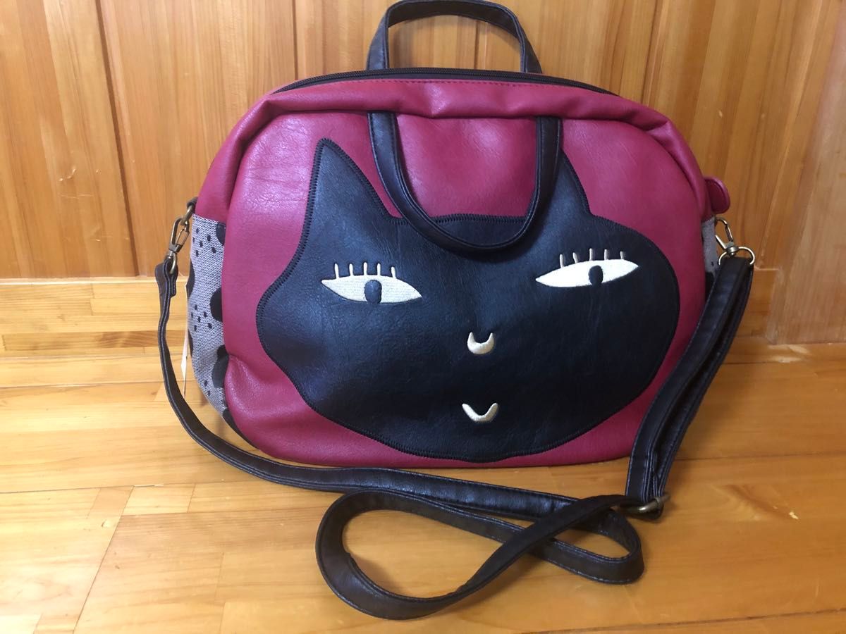 新品　ATSUKO MATANO ２wayショルダー＆ボストンバック　赤