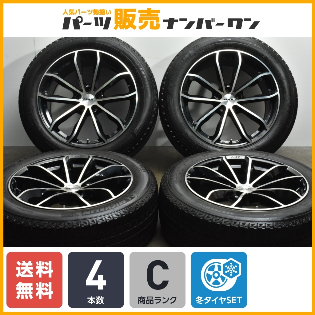 【程度良好品】MAK 24H-FF 19in 8.0J 9.0J +21 PCD112 ミシュラン ラテチュード X-ICE XI2 235/55R19 255/50R19 ポルシェ マカン 即納可能_画像1