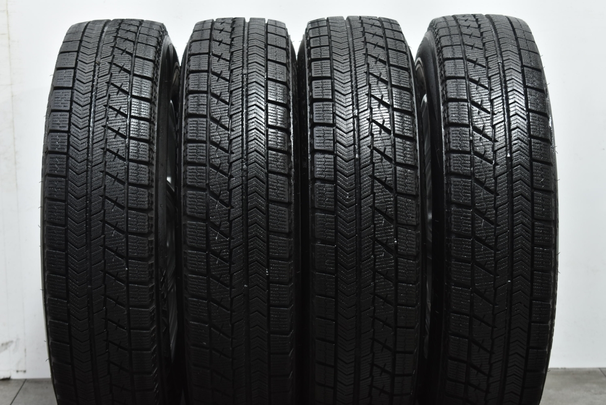 【良好品】ZART R7 13in 4.00B +45 PCD100 ブリヂストン ブリザック VRX 145/80R13 N-BOX モコ ワゴンR アルト タント ムーヴ 送料無料_画像9