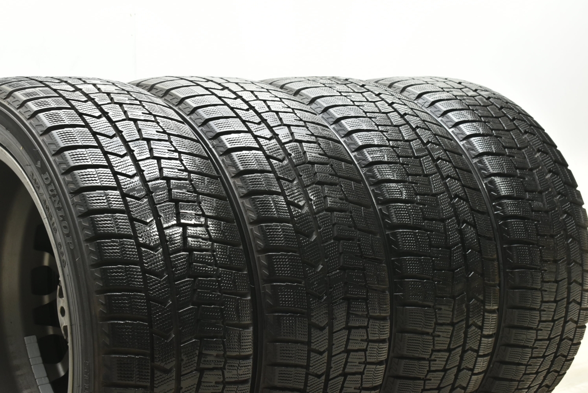 【美品】ユーロバーン 18in 8JJ +40 PCD120 ダンロップ ウィンターマックス WM02 245/40R18 BMW 5シリーズ スタッドレス 交換用 即納可能_画像7