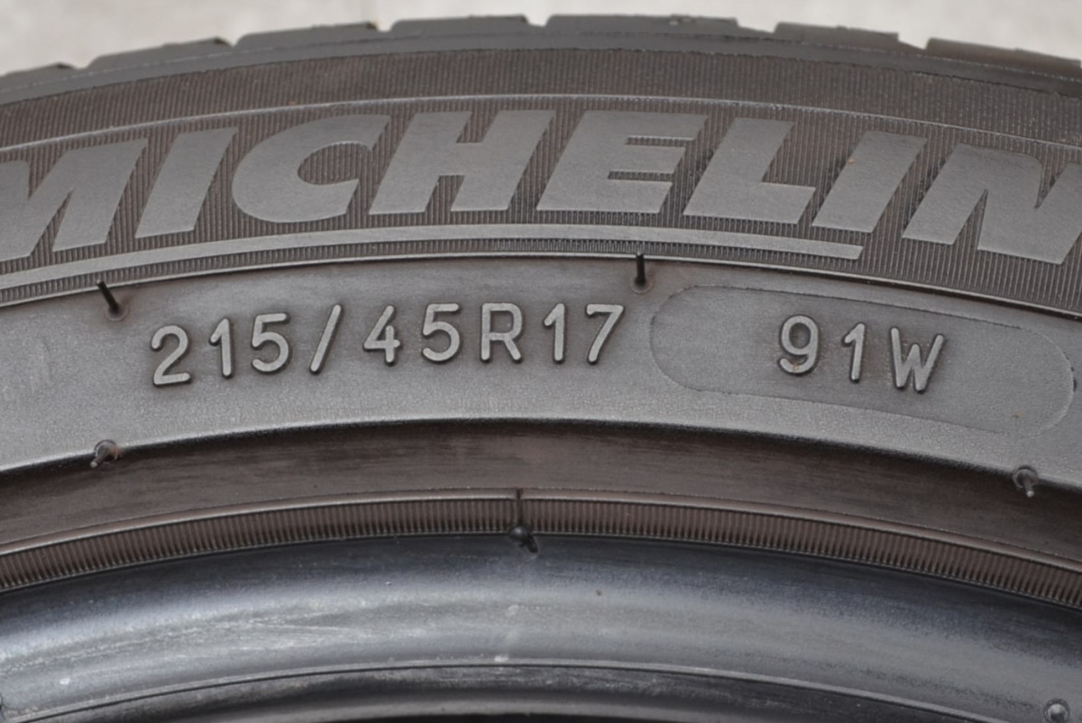 【交換用に】ミシュラン プライマシー3 215/45R17 2本セット 86 プリウス アコード オデッセイ シビック レガシィ BRZ インプレッサ_画像5