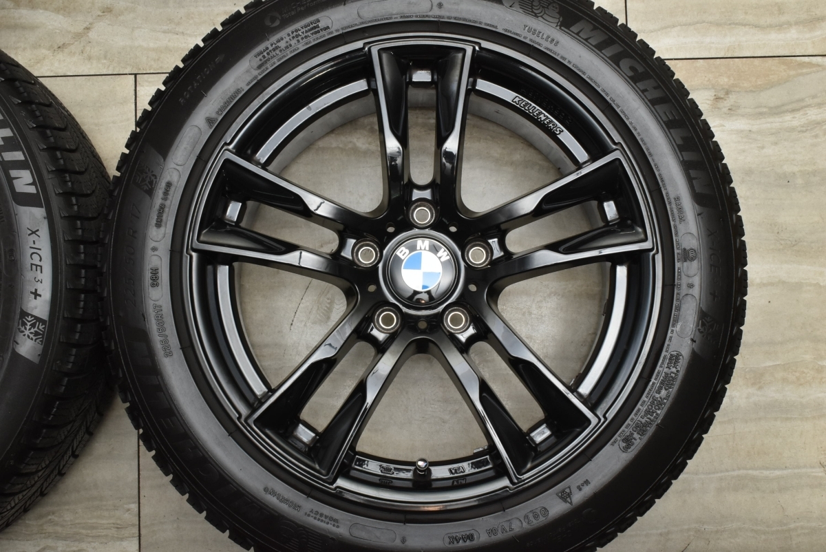 【美品】ケレナーズ 17in 8J +41 PCD120 ミシュラン X-ICE3+ 225/50R17 BMW 3シリーズ X1 交換用 スタッドレス 送料無料 即納可能_画像4