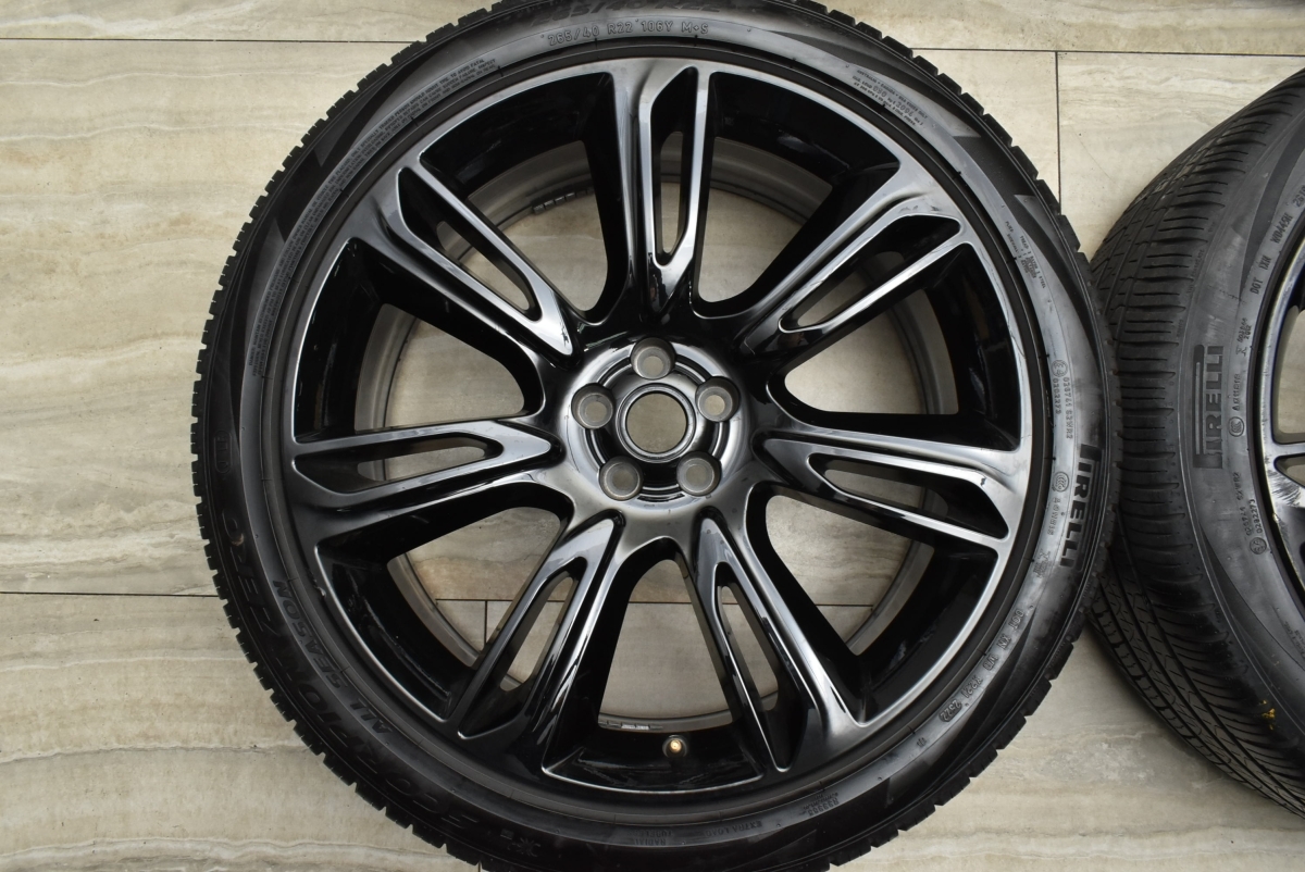 【希少 正規品】レンジローバー ヴェラール 純正 22in 9J +45 PCD108 ピレリ スコーピオンゼロ 265/40R22 J8A2-1007-RB 送料無料 即納可能_画像3