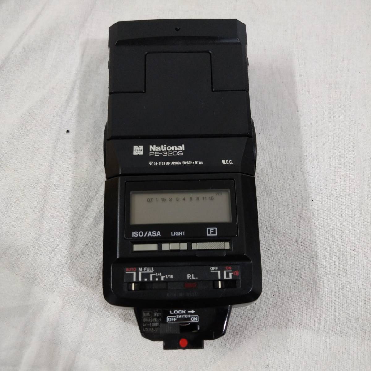 [National] National strobo toPE-320S flash strobo manual attaching [ film camera parts peripherals machinery photograph single‐lens reflex ]30