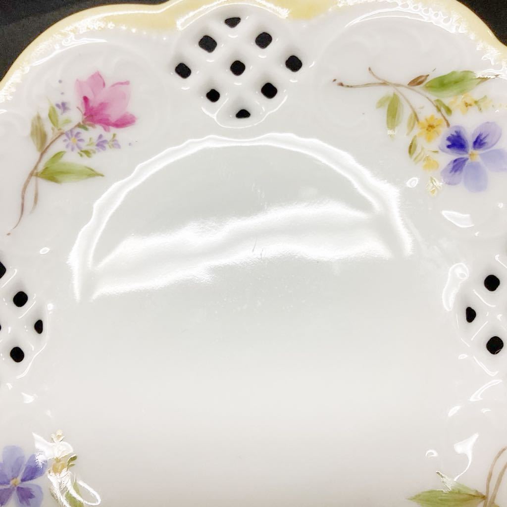花柄 プレート 大小6点セット　食器 洋食器 菓子皿　銘々皿　小皿　取り分け皿　フラワー　_画像8