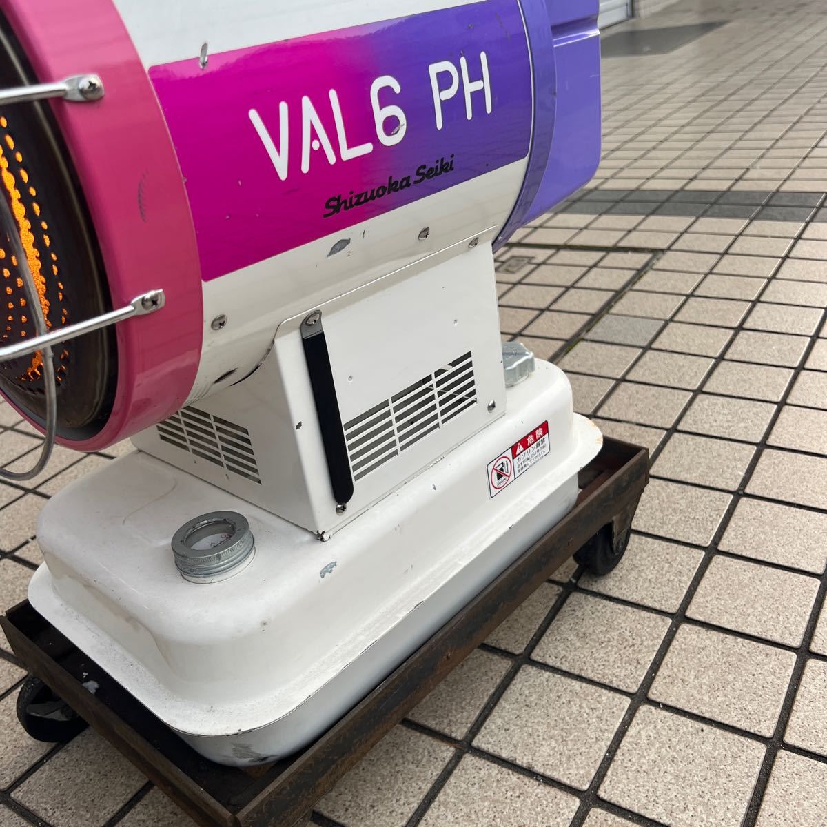 ジェットヒーター 静岡製機　VAL6-PH 赤外線ヒーター ⑥_画像2