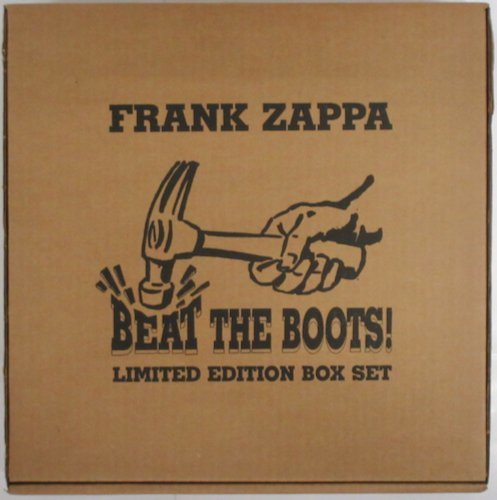 FRANK ZAPPA / BEAT THE BOOTS! LIMITED EDITION BOX SET / R-70907 US盤 限定レコード10枚組BOXセット T-シャツ、ピンバッジ付き！_画像1