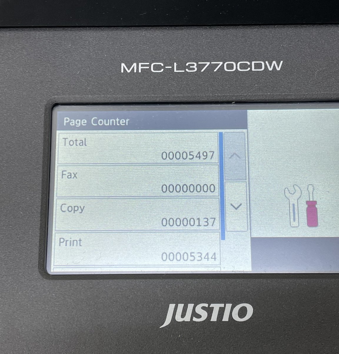 brother/ブラザー MFC-L3770CDW A4カラーレーザーFAX複合機 JUSTIO レーザープリンタ 無線LAN 自動両面プリント オフィス 会社_画像3