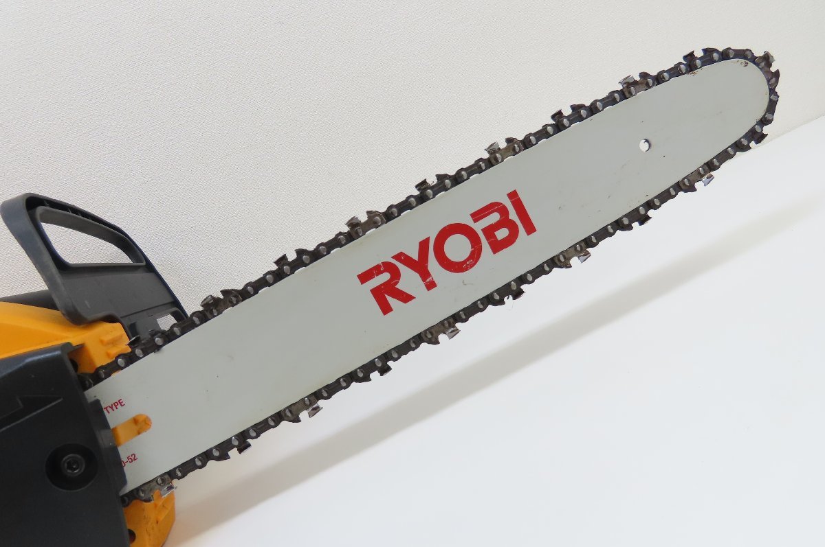 RYOBI/KYOCERA/京セラ CS-3605 電気チェンソー サイズ：長さ703×幅194×190mm ケーブルの長さ：2m 二重絶縁 切断 伐採 工具 電動_画像3