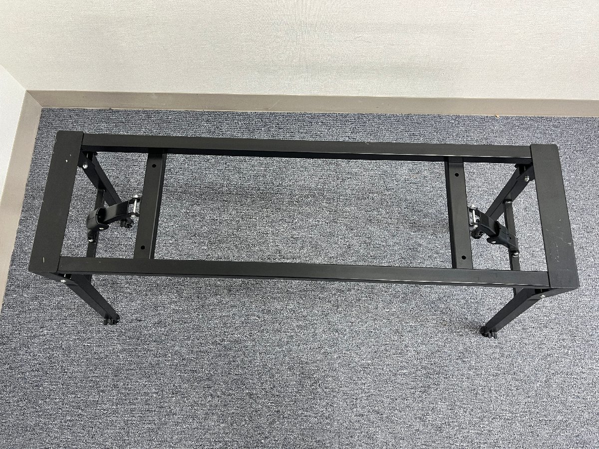 KONIG&MEYER K&M キーボードスタンド テーブルタイプ 折り畳み式 高さ調節可能 ドイツ製_画像3