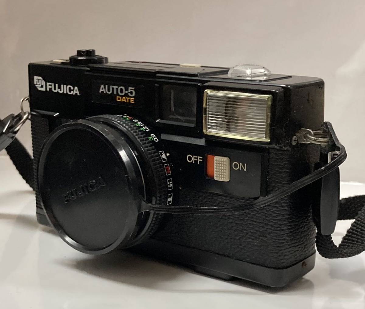 FUJICA フジカ ♪ フィルムカメラ AUTO-5 DATE カメラ FUJINON 1:2.8 f=38㎜ レトロ ヴィンテージ_画像3