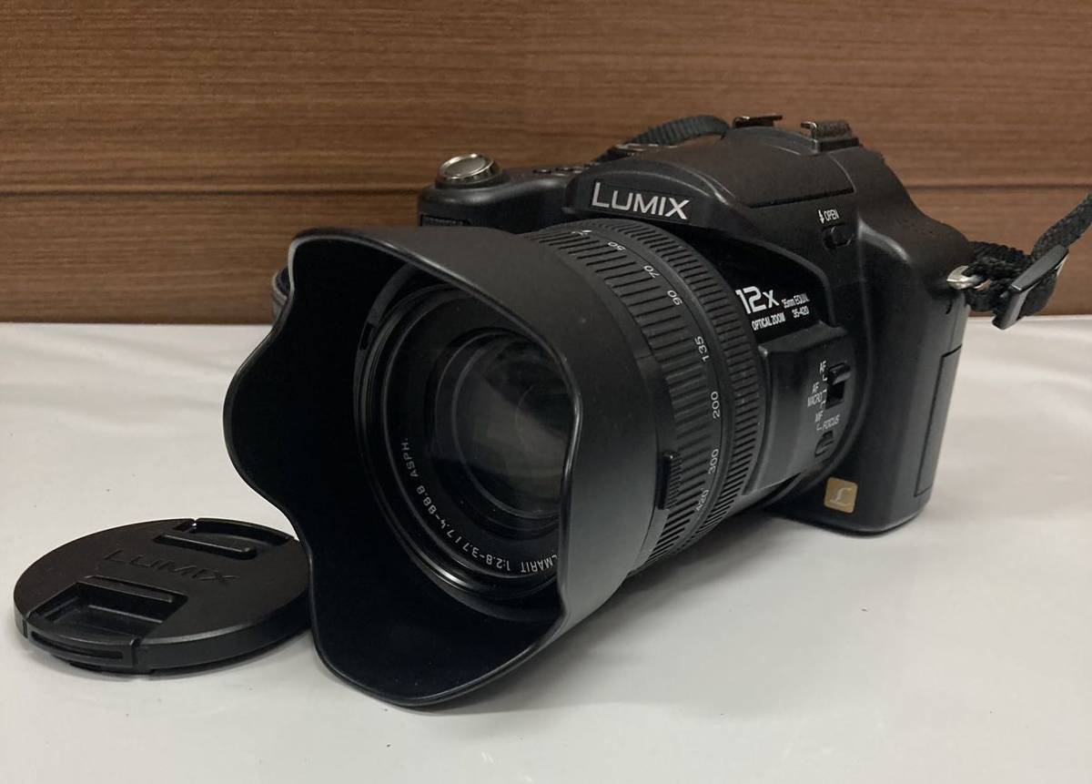 Panasonic LUMIX ♪ デジタルカメラ DMC-FZ30 12x optical ZOOM 35-420 1:2.8-3.7/7.4-88.8 ASPH. パナソニック_画像2