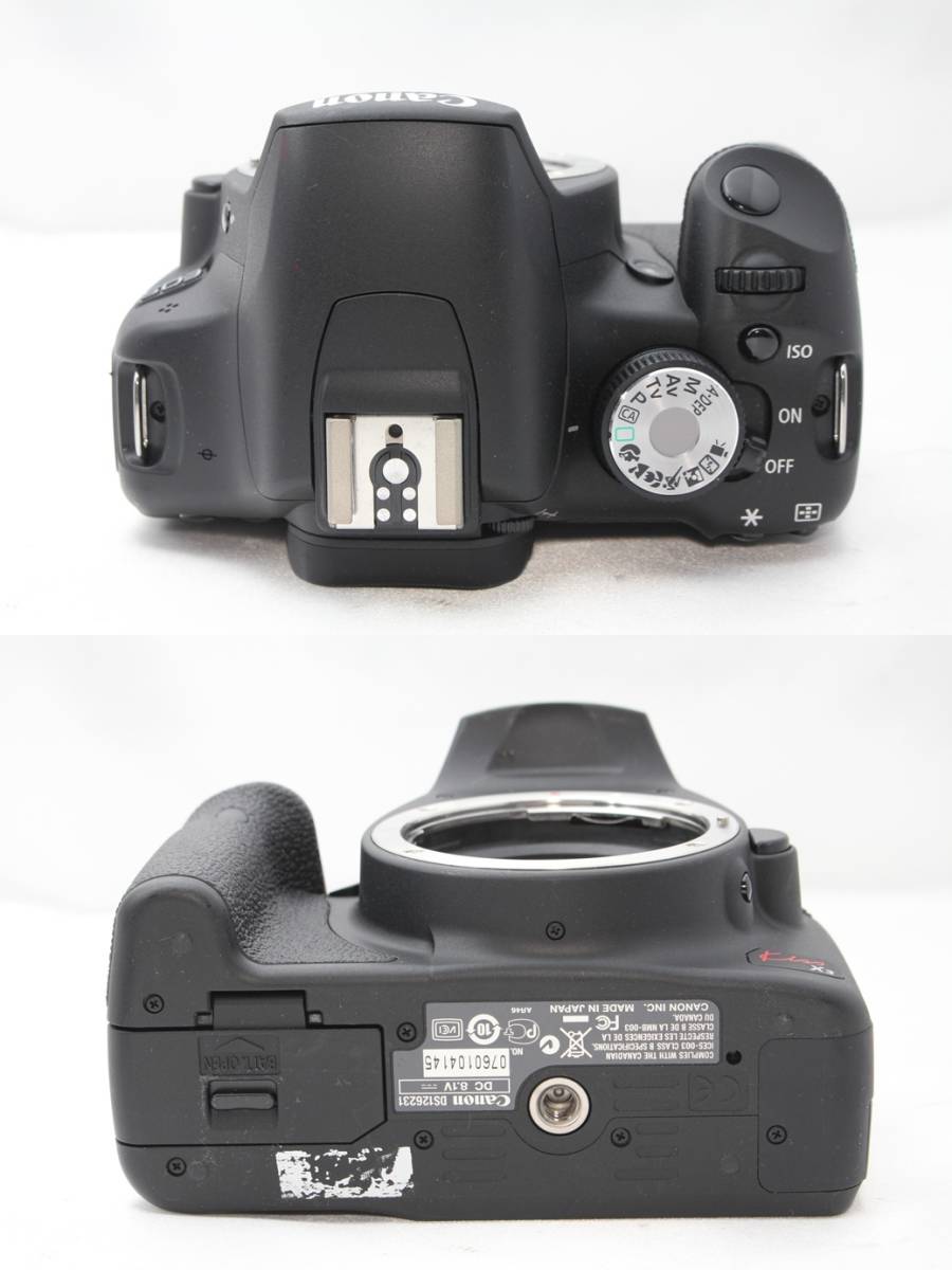 ★【限定！一眼レフスターティングセット】 Canon EOS Kiss X3 ★ EF35-80mm EF80-200mm USM_画像6