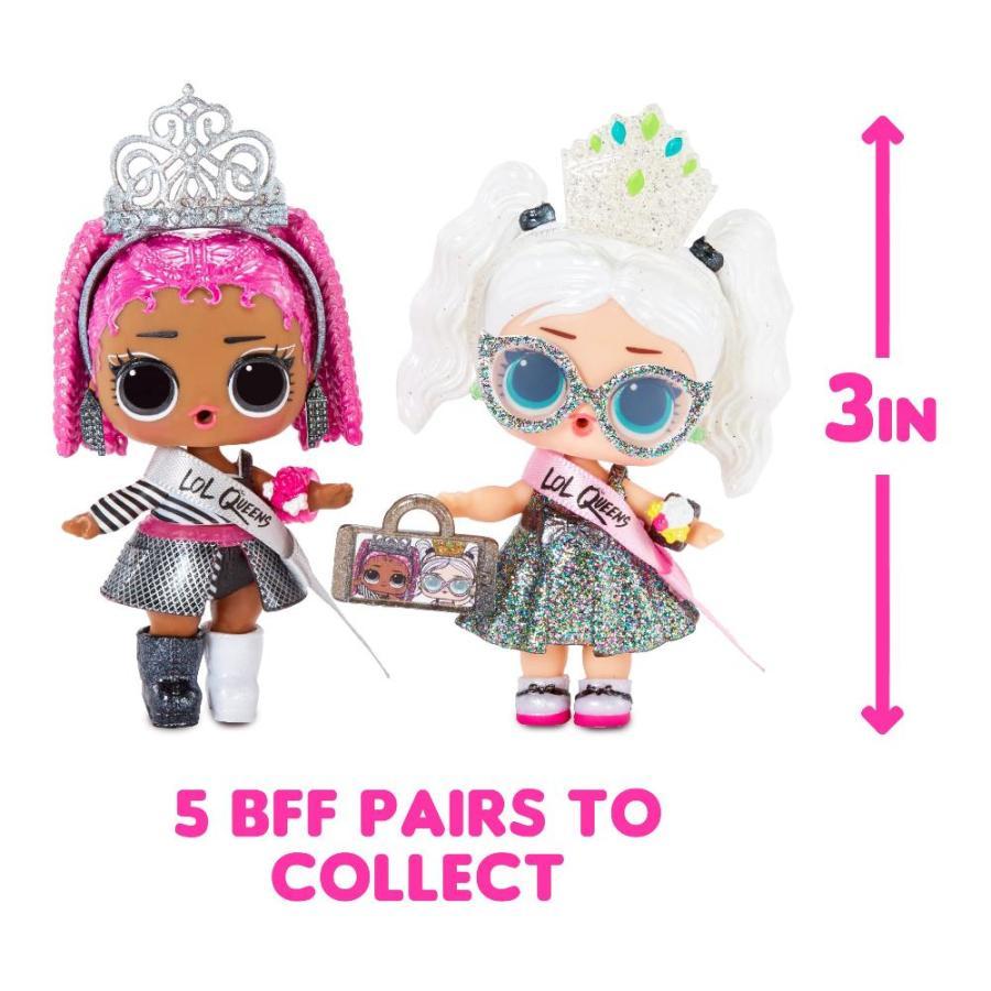 2個♡Lolサプライズ クイーンズ 新品未開封 海外版 アメトイ Queen 新品 エルオーエル サプライズ クイーンズ 2個セット L O L