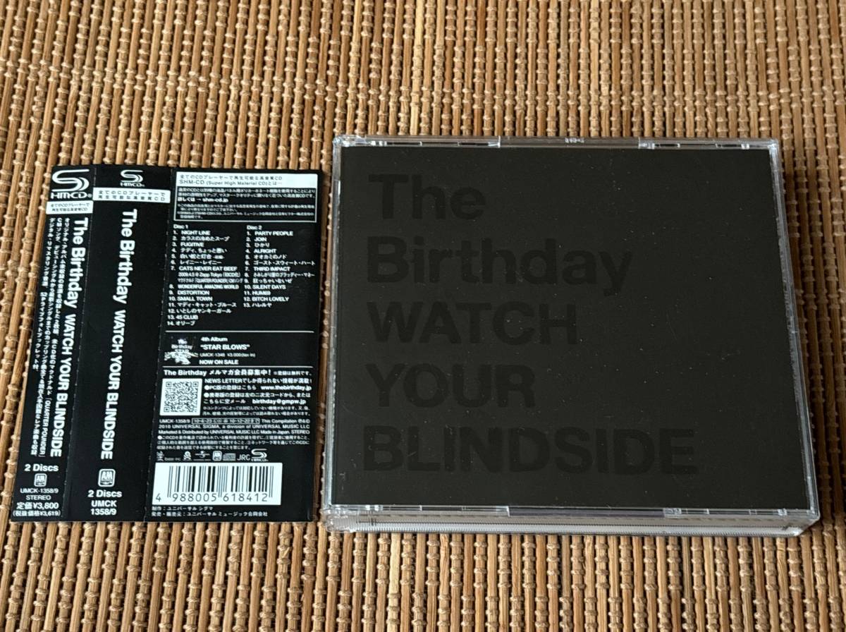 The Birthday/WATCH YOUR BLINDSIDE SHM-CD 2枚組 チバユウスケ Thee Michelle Gun Elephant ミッシェル・ガン・エレファント ROSSO_画像1