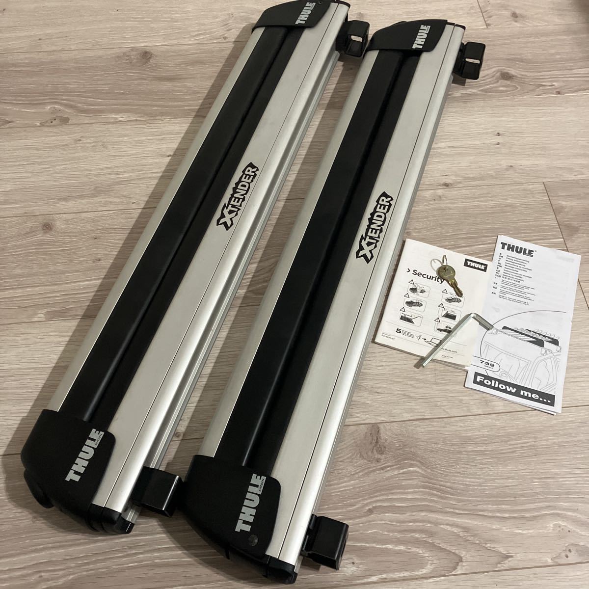 THULE Xtender th739 スキーキャリア- THULE Xtender th739 スキーキャリア-
