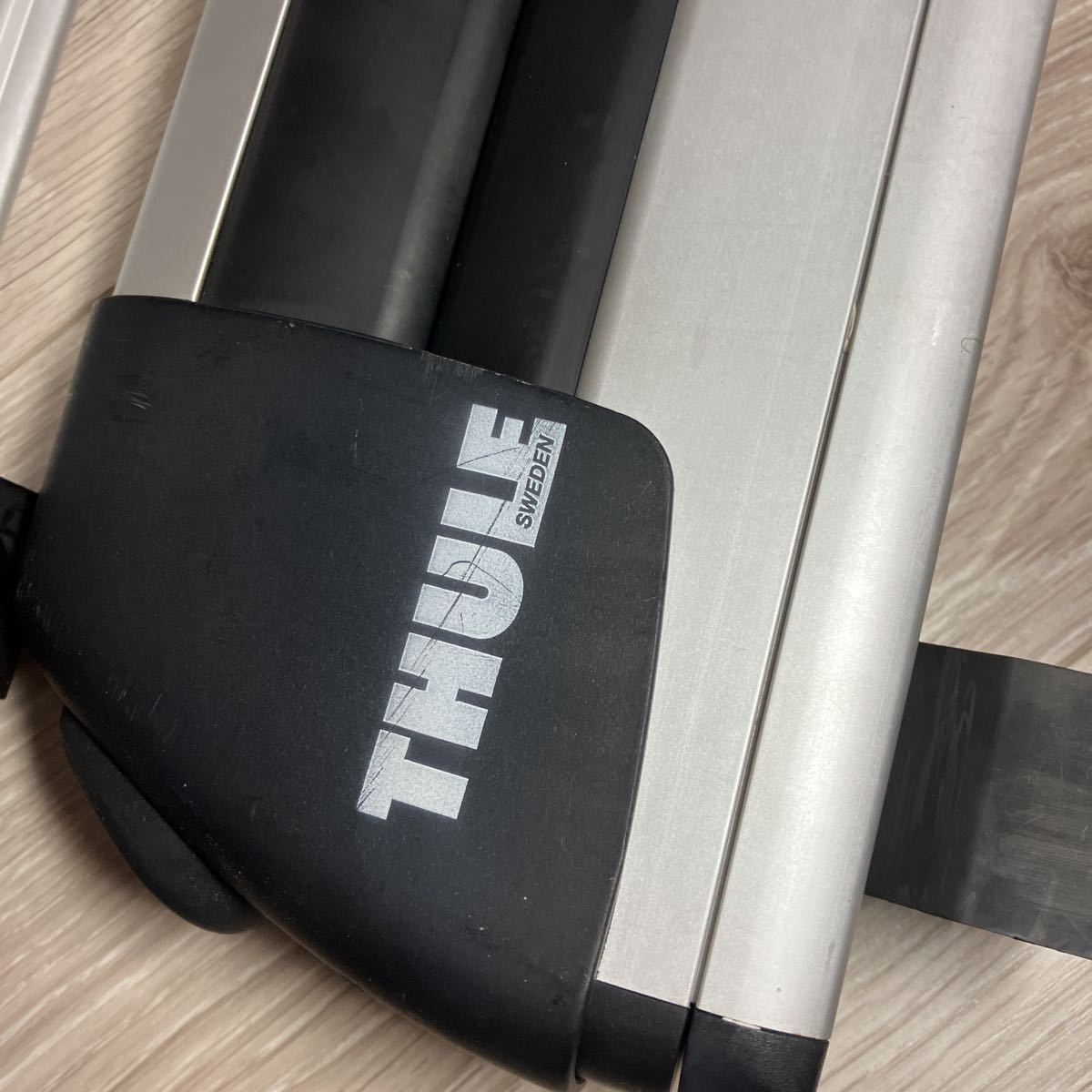 THULE 739 エクステンダー スライド式 スキー・スノーボードキャリア XTENDER スノーキャリア スクエアバー専用 後期モデル スーリー _傷あり