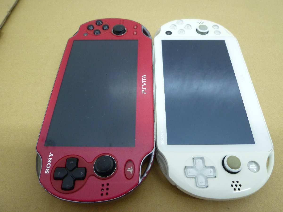 640 SONY PSP・PSVITA 【ジャンク】4台セット　PSP-3000 PCH-1000/PCH-2000　未検品・傷み等あり　※同梱不可　_画像5