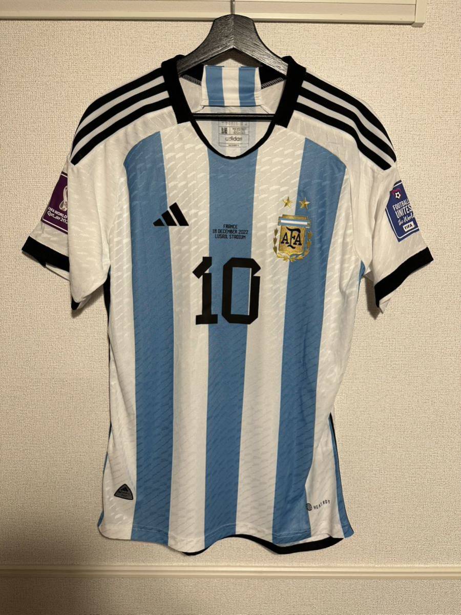 WC 2022 アルゼンチン代表 (H) ユニフォーム メッシ Final_画像1