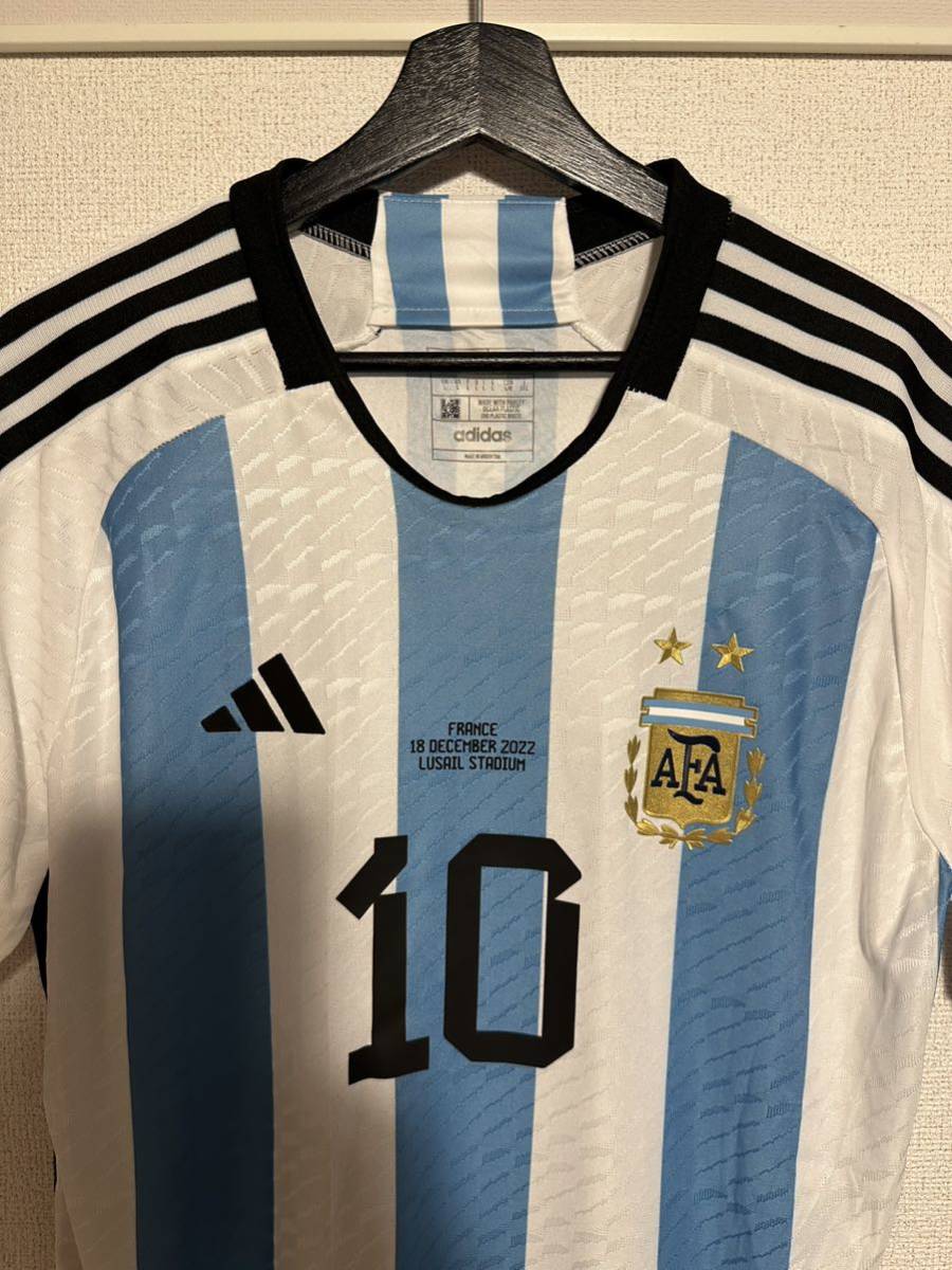WC 2022 アルゼンチン代表 (H) ユニフォーム メッシ Final_画像2