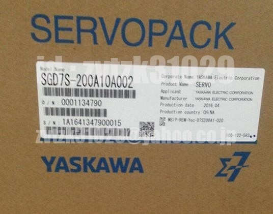 送料無料★新品 YASKAWA サーボドライバー SGD7S-200A10A002 ◆保証_画像1